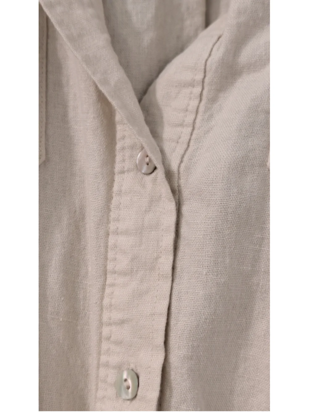 Zara Beige Linen Blend Utility Romper Belted Safari Style Women's Size Small